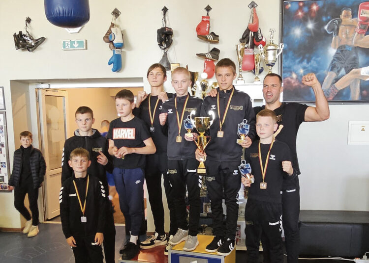 Prieš bokso turnyrą Biržuose – apšilimas Pasvalyje