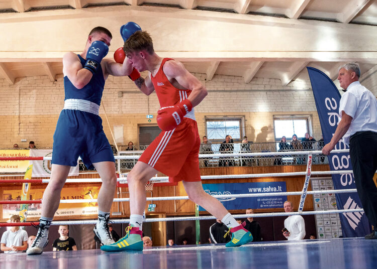Biržų sporto salėje tris dienas karaliavo boksas