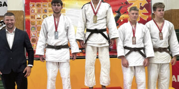 Nugalėtoju tapusio dziudisto tikslas – juodas diržas