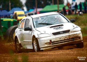 Aukštaitijos automobilių kroso čempionate – trečioji komandinė vieta