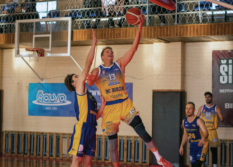 Sėkmingas krepšinio komandos savaitgalis