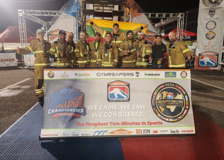 Biržų ugniagesiai tapo pasaulio čempionais