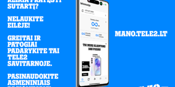 Patogumas, pasiekiamas ranka: „Tele2“ savitarnoje klausimus išspręsite neišėję iš namų