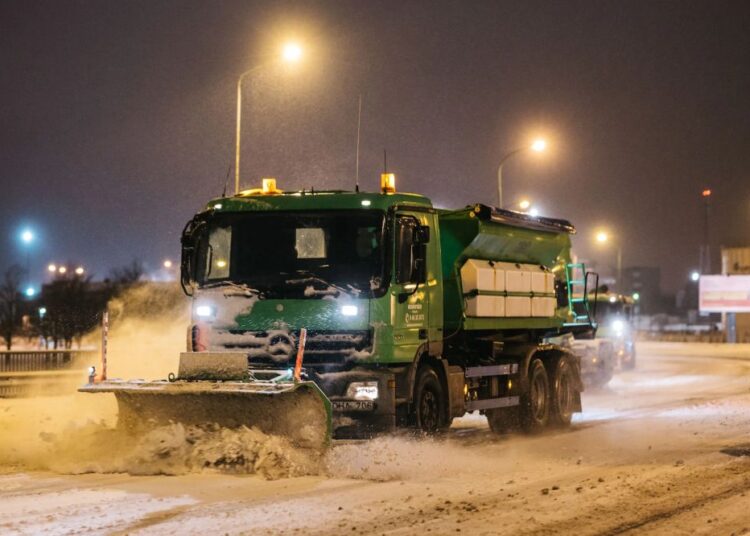 Gatvių priežiūra žiema ir valymo maršrutai Biržų mieste