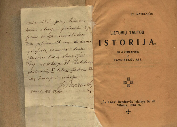 Detektyvas, kaip buvo išsaugota „Lietuvių tautos istorija“