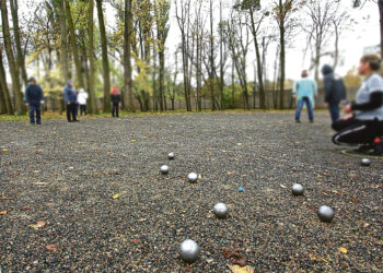 Biržuose – petankės žaidimo aikštelės