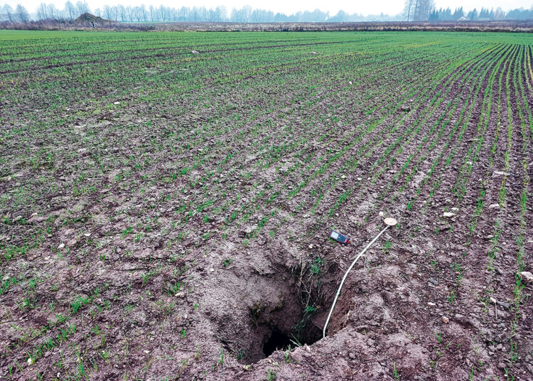 Geologai stebėjosi ūkininkų drąsa