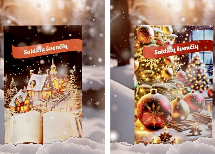 Džiaugsmu spinduliuojančios ir šokoladu kvepiančios Kalėdos