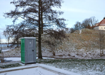 Vėl sprogdintas tualetas