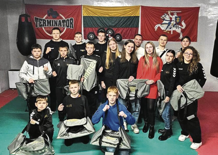 Bokso klubas pagerbė sportininkus