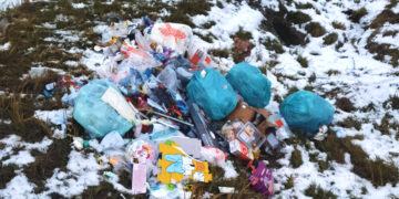 Išvertė šiukšles ir pavogė… šiukšlių konteinerį