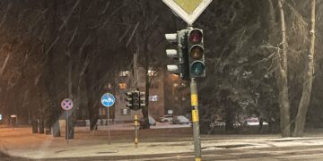 Biržai įgyja lėtinę problemą – neveikiantį šviesoforą