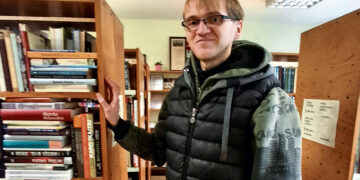 Pasirinko darbą kaimo bibliotekoje