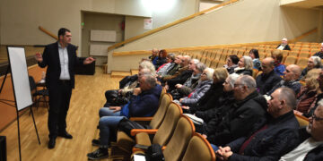 Antradienį Biržuose švystelėjo „Nemuno aušra“