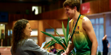 Iškovojo sidabrą ir kvietimą į rinktinę