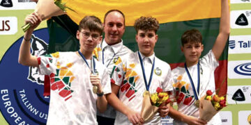 Iš Europos čempionato grįžo su medaliais