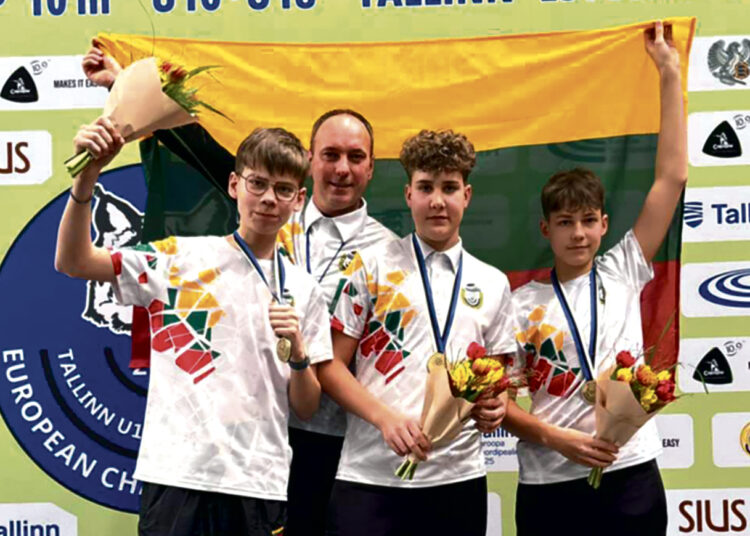 Iš Europos čempionato grįžo su medaliais