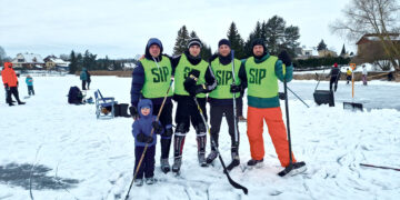 Įvyko Biržų ledo ritulio čempionatas