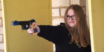 Jaunimo čempionate biržietė šaulė iškovojo auksą