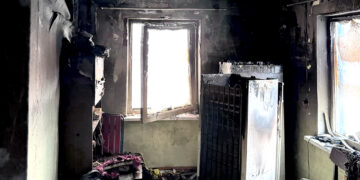 Gaisre žuvo Papilio gyventojas