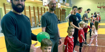 Šeimos futbolo treniruotė nepaliko abejingų