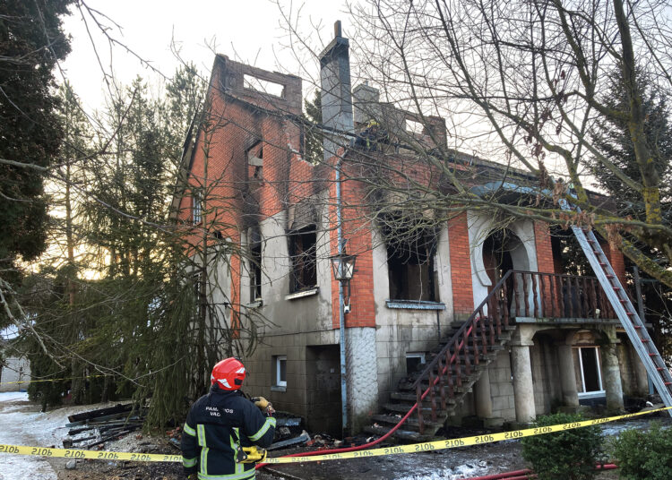 Kraupiame gaisre – dviejų brolių žūtys