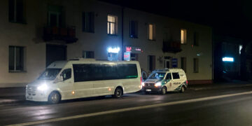 Užpultas maršrutinio autobuso vairuotojas