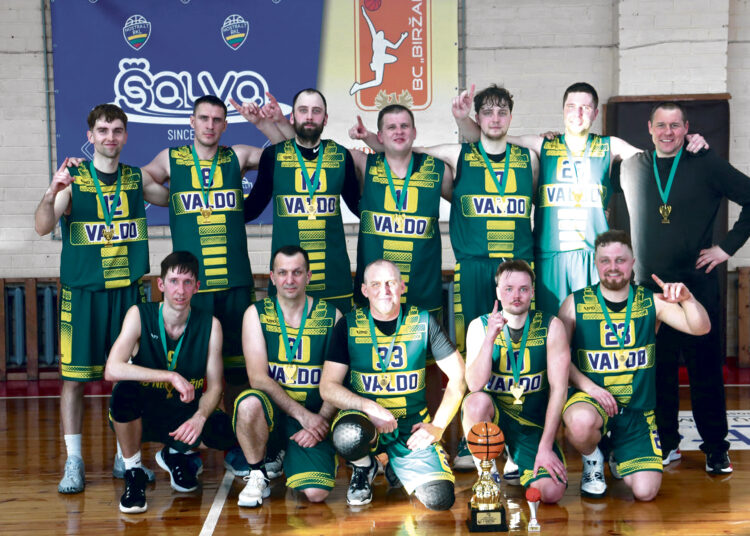 Rajono krepšinio pirmenybėse triumfavo „Širvėna“