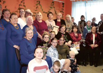 Verbų sekmadienį Smilgiuose surengta močiučių šventė