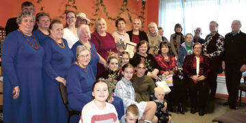 Verbų sekmadienį Smilgiuose surengta močiučių šventė