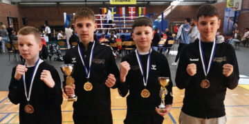 Bokso turnyre Vokietijoje – dvi pirmosios vietos