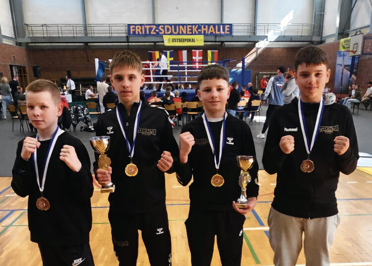 Bokso turnyre Vokietijoje – dvi pirmosios vietos