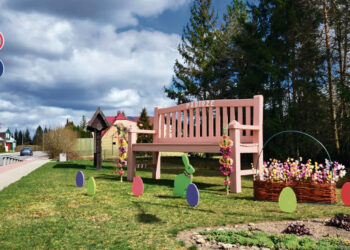 Pabiržės velykinės puošmenos