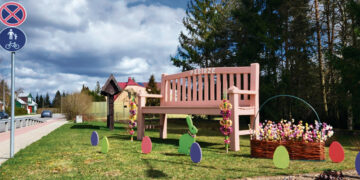 Pabiržės velykinės puošmenos