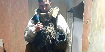 Į gimtinę sugrįžta kare Ukrainoje žuvęs biržietis