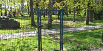 Ar galima per sodus nueiti į parką?