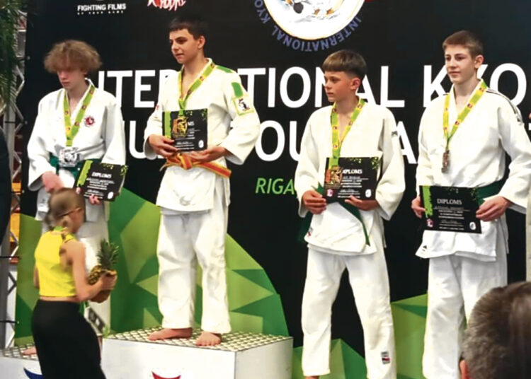 Grandioziniame dziudo turnyre biržiečiai iškovojo medalius