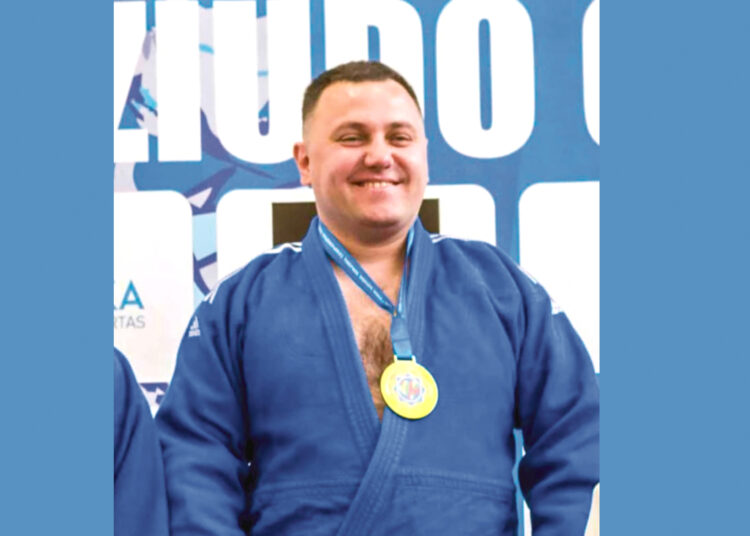 Nugalėjo Lietuvos veteranų dziudo čempionate