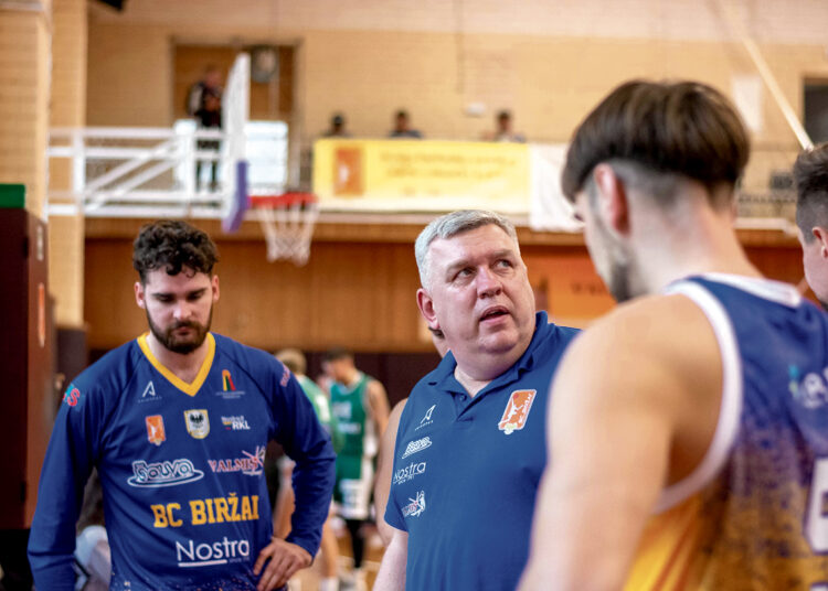 BC „Biržai“ treneris: sezonas geras, bet nesame laimingi