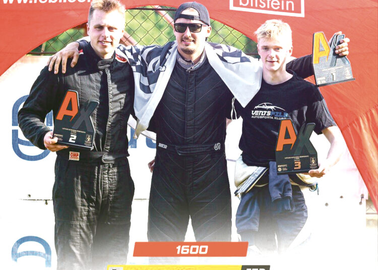 Tikslą pasiekė, laimėjo antrąjį AX Latvia autokroso etapą