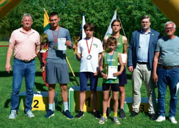 Po paskutinio etapo – keturios iškovotos taurės