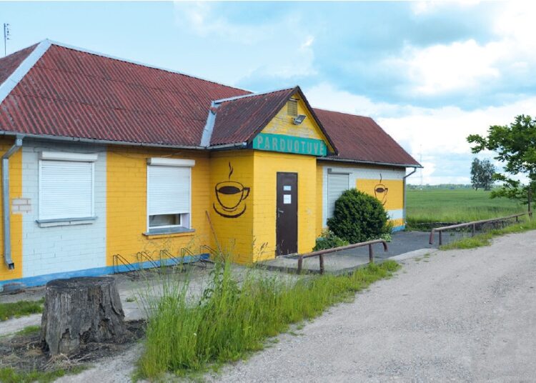 Parduotuvės klientai išvyko nemokamais autobusais