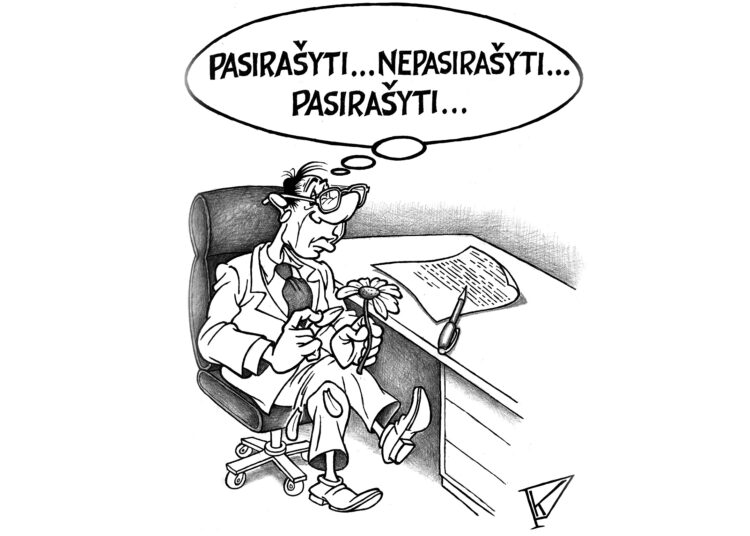 Leidimais pasidomės, „jei reikia“