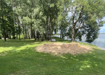 Ežero pakrantės priežiūra – savaime suprantamas dalykas