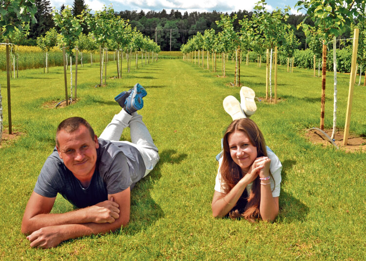 Darbštumu kuriamas šeimos sodas