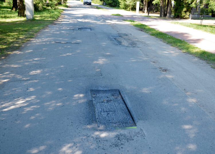 P. Kalpoko gatvės vargai