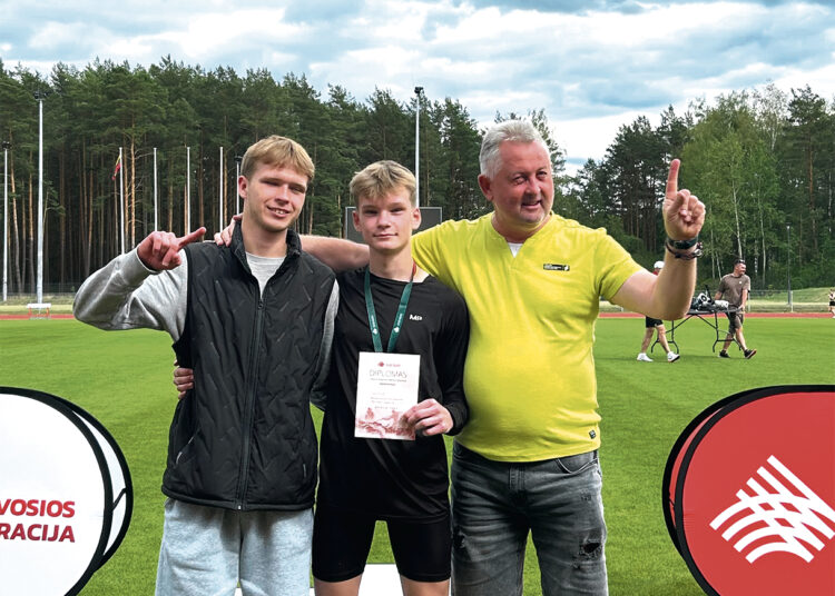 Lietuvos jaunimo čempionate – auksas ir sidabras