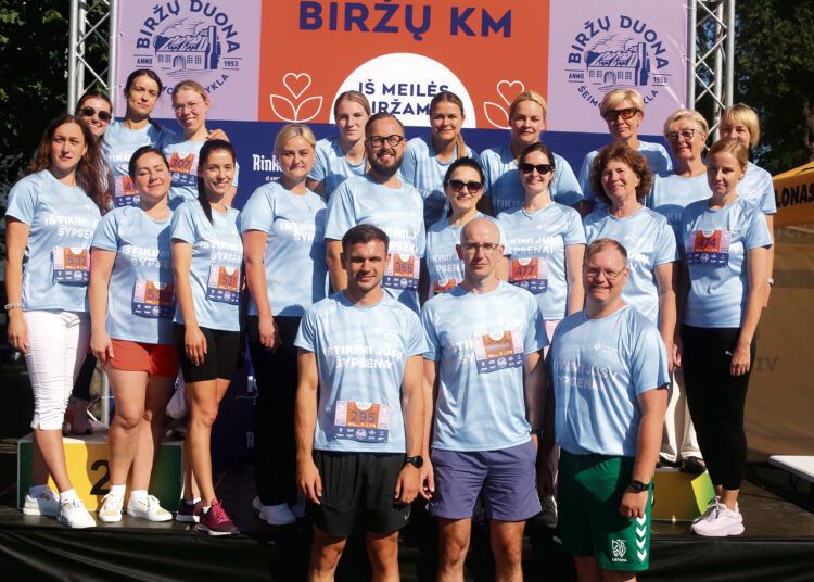 Bėgimas „Biržų kilometrai“ išlieka labai populiarus