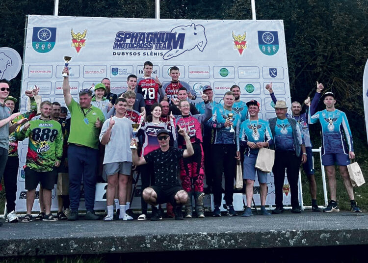 Jauniesiems motokrosininkams – išbandymai Žemaitijos trasoje