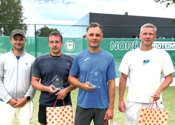 Vasaros sezoną uždarė ketvirtuoju teniso turnyru